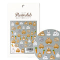 Resin Club Double-Sided UV Resin Sticker - Fluffy Rabbit