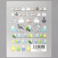 Resin Club Double-Sided UV Resin Sticker - Java Sparrow and Parakeet view 9
