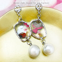 Resin Club Double-Sided UV Resin Sticker - Long-tailed Tit Valentine's Day view 5
