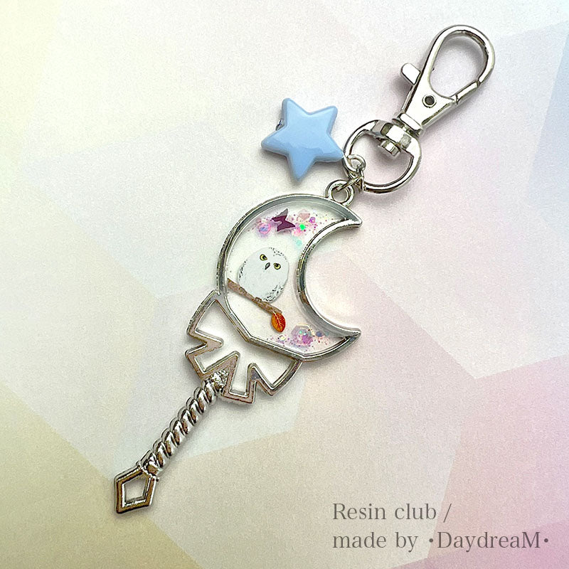Resin Club Double-Sided UV Resin Sticker - Owl