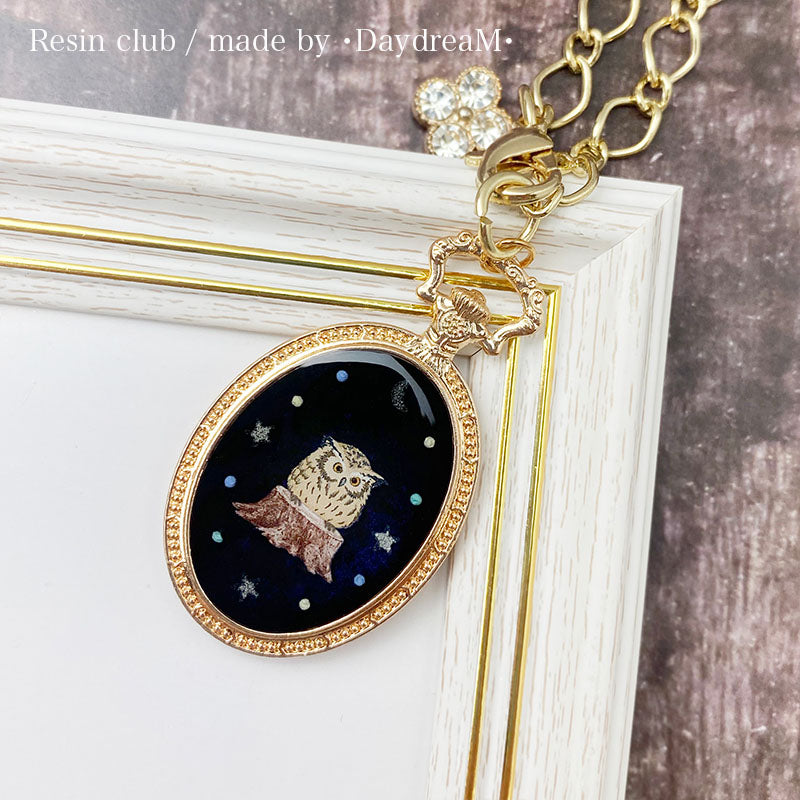 Resin Club Double-Sided UV Resin Sticker - Owl
