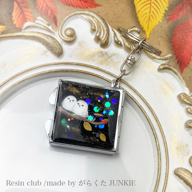 Resin Club Double-Sided UV Resin Sticker - Owl