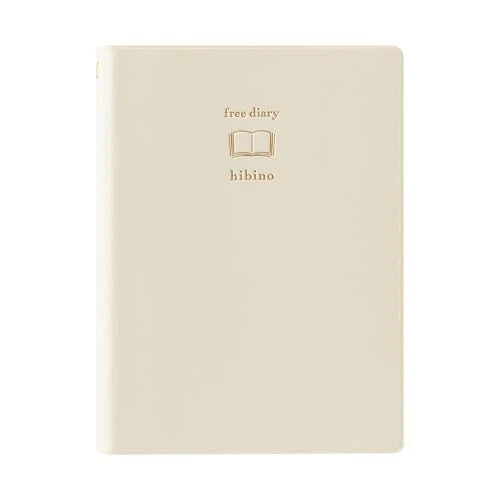 Midori Hibino Free Diary A6 - Ivory
