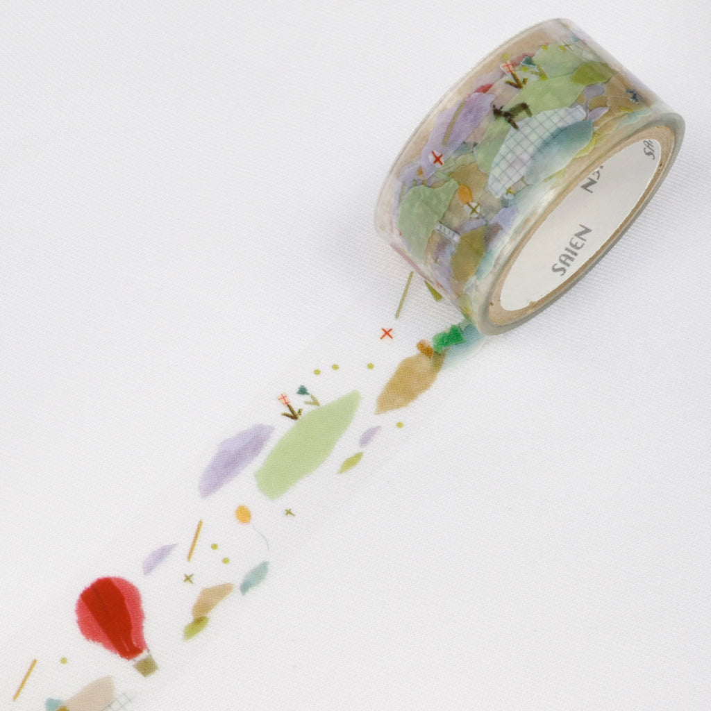 SAIEN Clear Tape - Miki Tamura Clouds