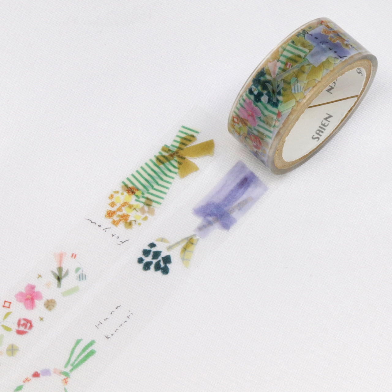 SAIEN Clear Tape - Miki Tamura Flowers