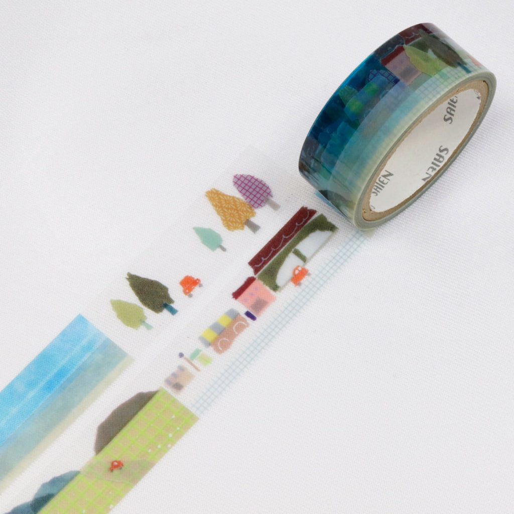 SAIEN Clear Tape - Miki Tamura Landscape