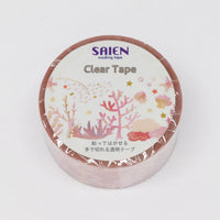 SAIEN Foil-infused Clear Tape - Coral view 2