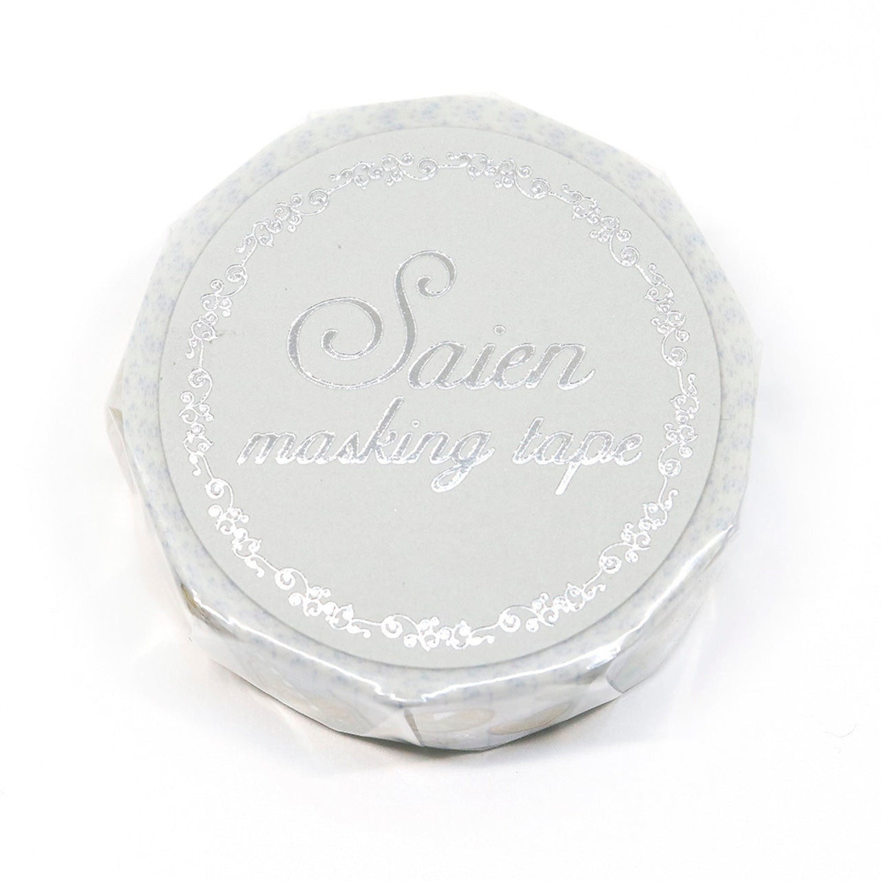SAIEN Washi Tape - Silver Foil Lemonade