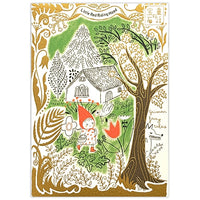 Seal-Do Shinzi Katoh Fairy Tale Jewels: Sparkling Postcards - Little Red Riding Hood view 1