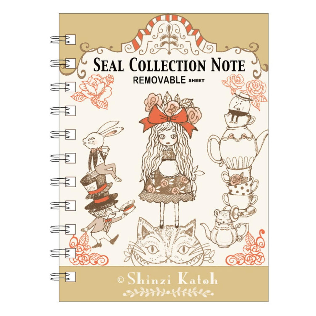 Seal-do Shinzi Katoh Sticker Collection Notebook - Alice