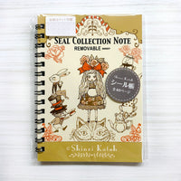 Seal-do Shinzi Katoh Sticker Collection Notebook - Alice view 5