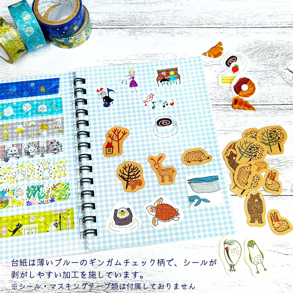 Seal-do Shinzi Katoh Sticker Collection Notebook - Galaxy Express