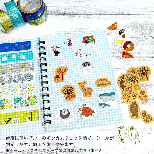 Seal-do Shinzi Katoh Sticker Collection Notebook - Galaxy Express