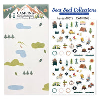 Seal-do Shinzi Katoh Sticker Sheet - Camping view 3