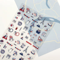 Seal-do Shinzi Katoh Sticker Sheet - Chignon view 2