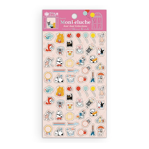 Seal-do Shinzi Katoh Sticker Sheet - Kawaii Mon Peluche