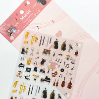 Seal-do Shinzi Katoh Sticker Sheet - Music view 2