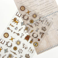 Seal-do Shinzi Katoh Sticker Sheet - Mystic Icons view 2