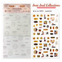 Seal-do Shinzi Katoh Sticker Sheet - Sweetish view 3