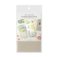 Midori Peelable Sticker Book Grey view 6