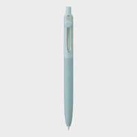 Uni-ball ZENTO Ballpoint Pen Standard 0.38 Black Ink Ripple Blue view 1