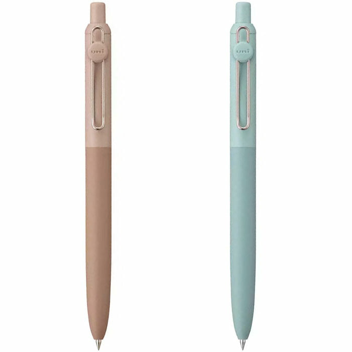 Uni-ball ZENTO Ballpoint Pen Standard 0.38 Black Ink Soil Brown