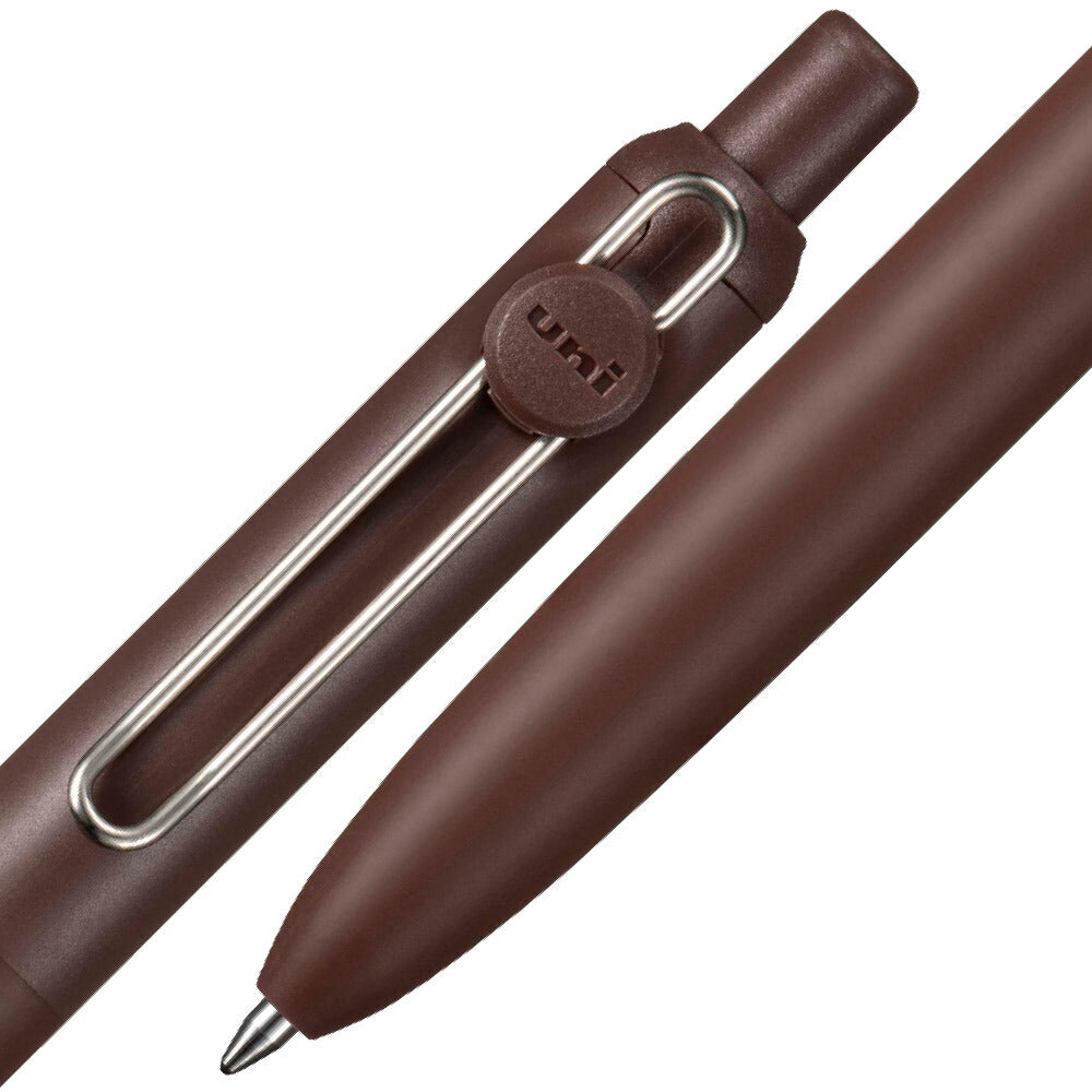 Uni-ball ZENTO Ballpoint Pen Standard 0.7 Black Ink Amber