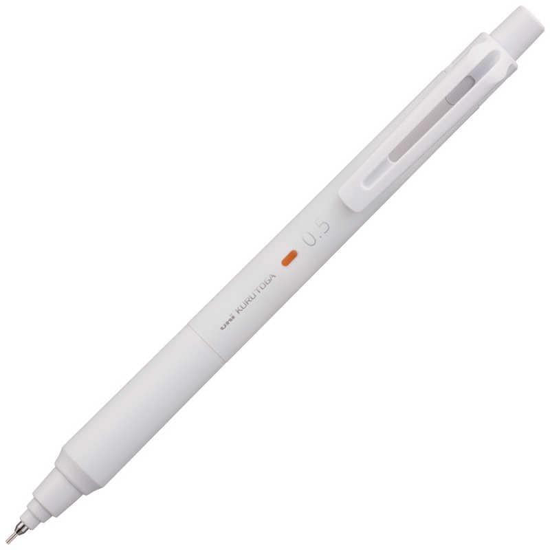 Uni Kuru Toga KS Mechanical Pencil 0.5 Powder White