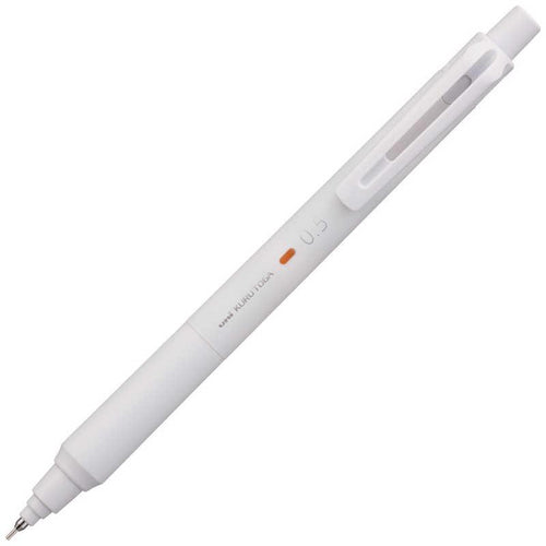 Uni Kuru Toga KS Mechanical Pencil 0.5 Powder White