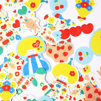 World Craft Mizutama Charming Pattern Flake Sticker view 3