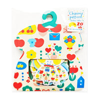 World Craft Mizutama Charming Pattern Flake Sticker view 1