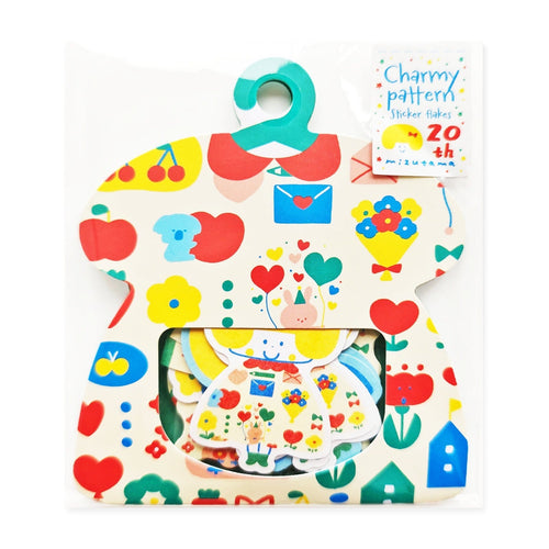 World Craft Mizutama Charming Pattern Flake Sticker