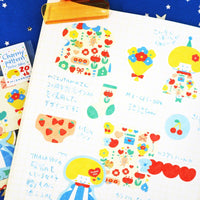 World Craft Mizutama Charming Pattern Flake Sticker view 5