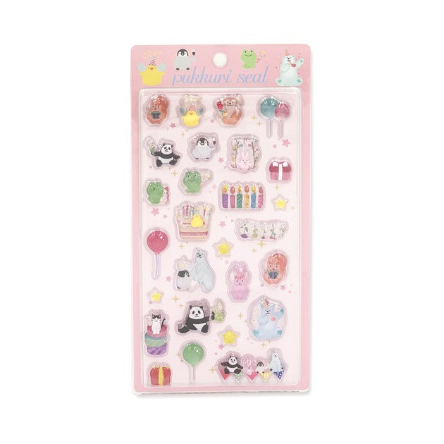 World Craft Pukkuri Seal - Puffy 3D Celebration