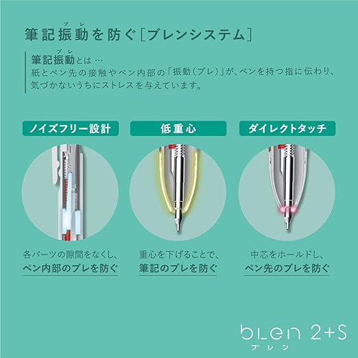 Zebra Blen 2+S Multi Pen 0.7 Black