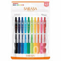 Zebra Sarasa Clip 0.5 10 Color Pen Set