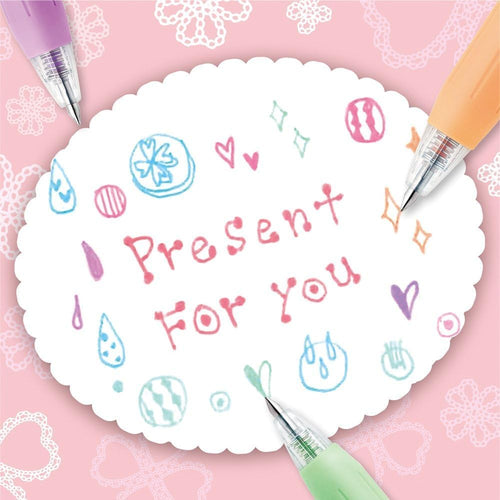 Zebra Sarasa Clip 0.5 8 Color Milk Color Pen Set